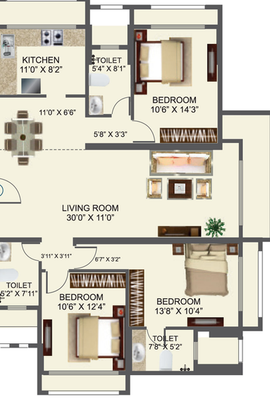 3 BHK Flat in Neelam Solstice in Ghatkopar East, Mumbai - Image 468562