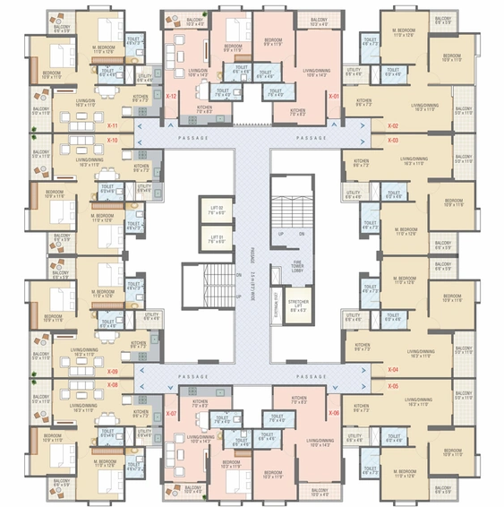 Floor Plan of Shree The Legend in Hinjewadi, Pune - Image 11066