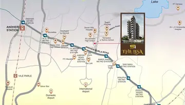 Location of Shethwala The Lisa - Image 37306