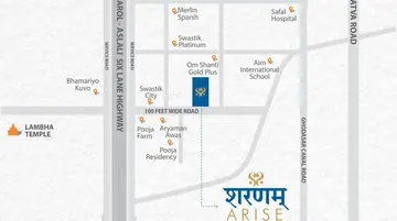 Location of Chandarana Sharnam Arise - Image 29218