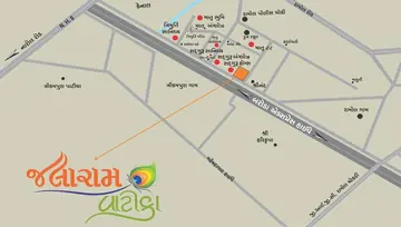 Location of Jalaram Vatika - Image 29227