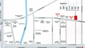 Location of Karnavati Skylane - Image 29243