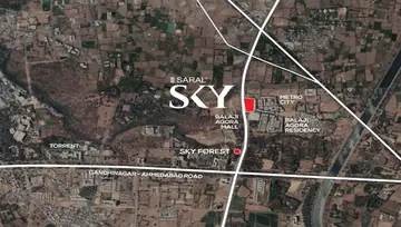 Location of Saral Sky - Image 28294