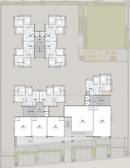 Master Plan of Saral Sky in Sughad, Gandhinagar - Image 28296