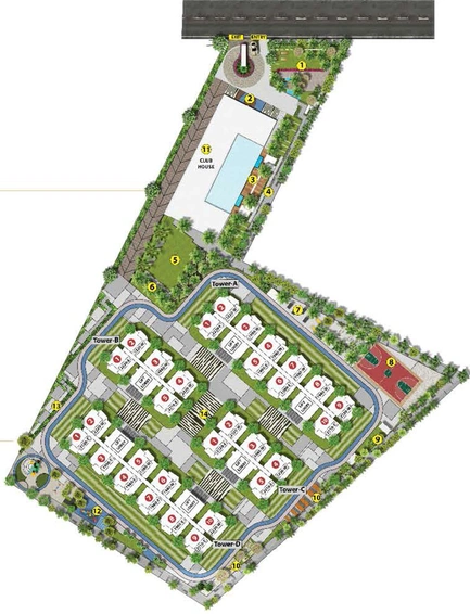 Master Plan of ASBL Spectra in Gachibowli, Hyderabad - Image 52878