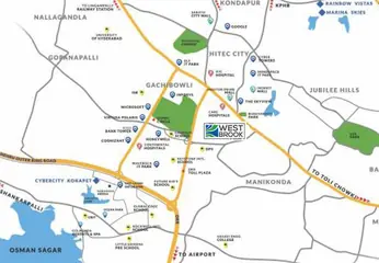 Location of Cybercity West Brook - Image 57984
