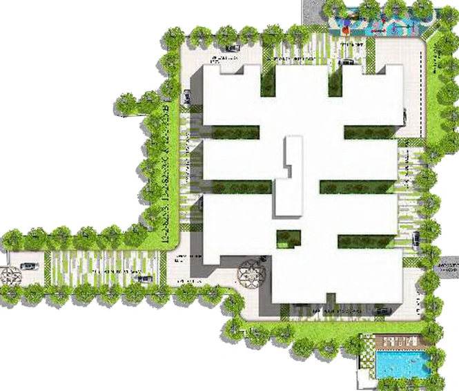 Master Plan of Maphar Decent Tower in Mehdipatnam, Hyderabad - Image 52003