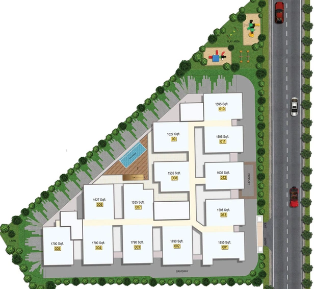 Master Plan of PVR Anmol in Bachupally, Hyderabad - Image 163