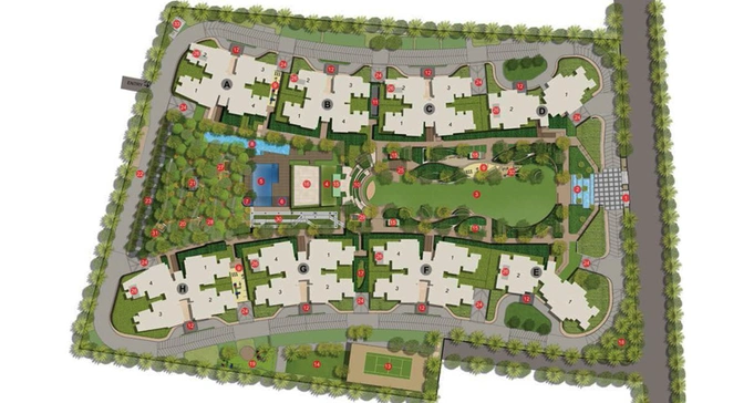 Master Plan of Kalpataru Jade in Baner, Pune - Image 11222