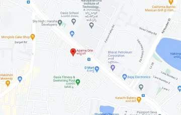 Location of Aparna One - Image 52483