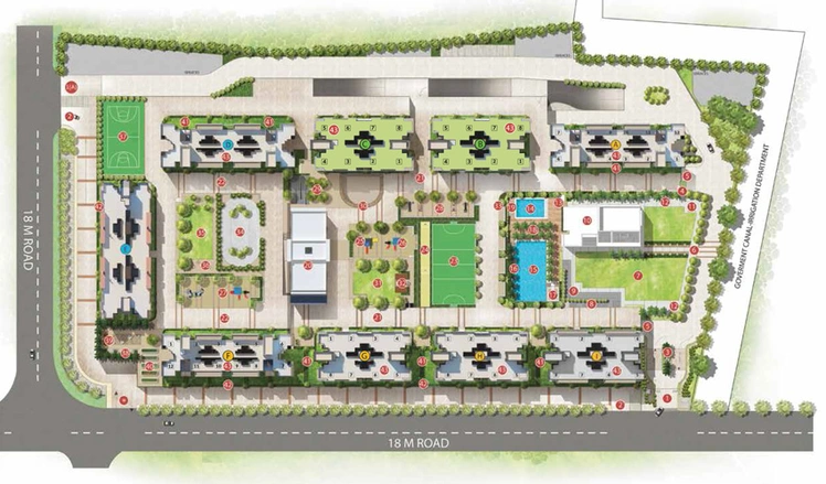 Master Plan of Universe - Life Republic in Marunji, Pune - Image 11320