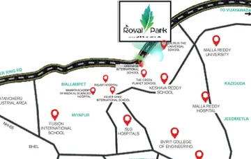 Location of Vajra The Royal Park - Image 483