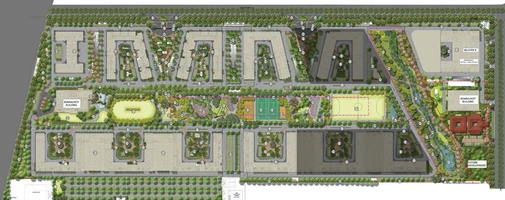 Master Plan of Brigade El Dorado in Bagalur, Bangalore - Image 100991