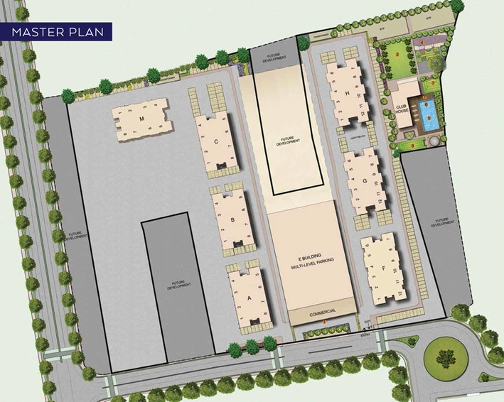 Master Plan of Arezo - Life Republic in Marunji, Pune - Image 92998