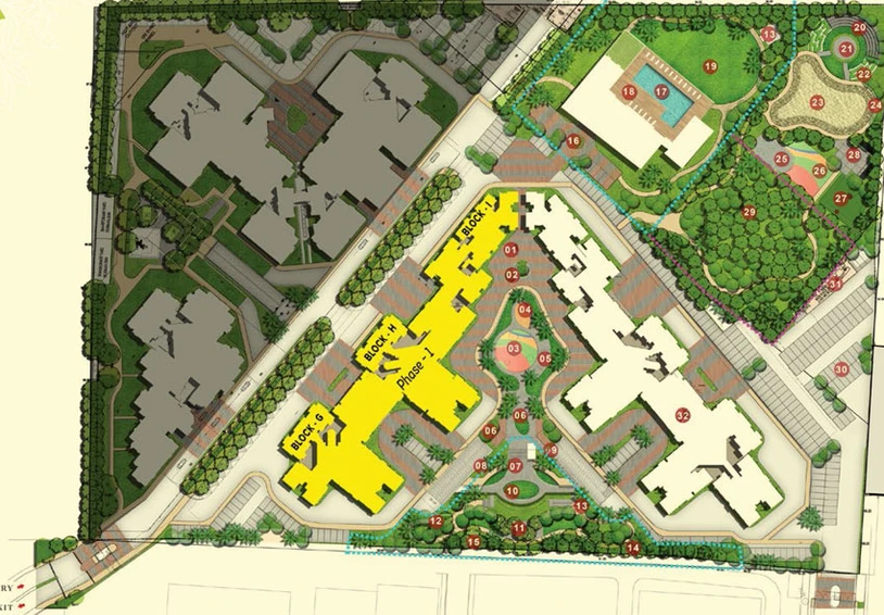 Master Plan of Brigade Ivory in Devanahalli, Bangalore - Image 38995