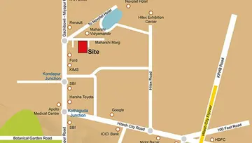 Location of Creative Udaya Cresent - Image 52680