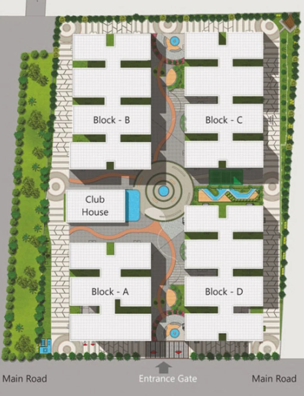 Master Plan of Creative Udaya Cresent in Kondapur, Hyderabad - Image 52682