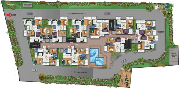 Master Plan of Shravanthi Palladium in Banashankari, Bangalore - Image 39133
