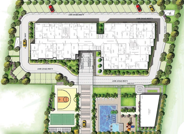 Master Plan of Shravanthi Sunniva Willow in Sarjapur, Bangalore - Image 39154