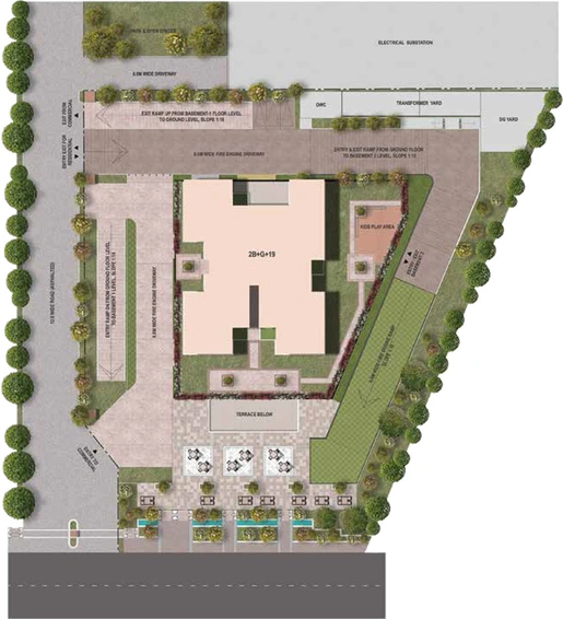 Master Plan of Sobha Athena in Thanisandra, Bangalore - Image 39198