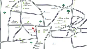 Location of Sobha Rajvilas - Image 39293
