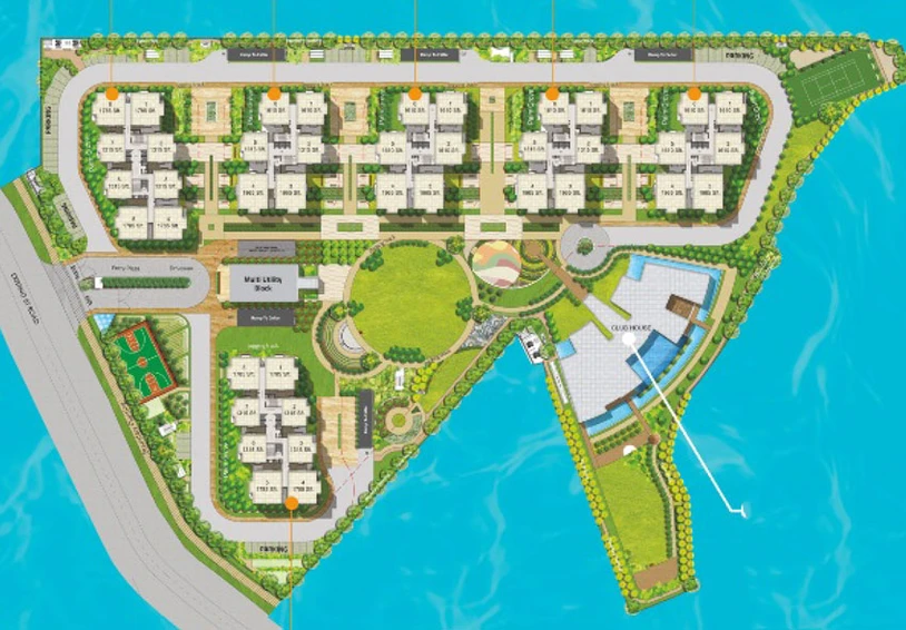 Master Plan of Honer Aquantis in Gopanpally, Hyderabad - Image 52797