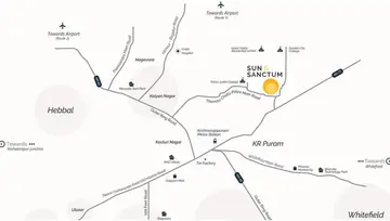 Location of Assetz Sun And Sanctum - Image 39327