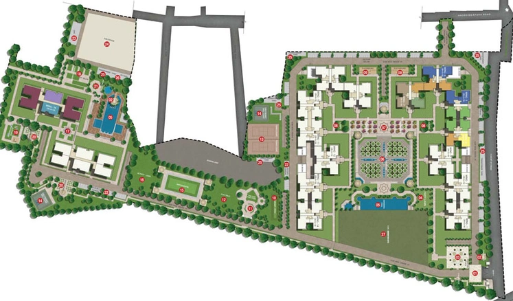 Master Plan of Sobha Royal Pavilion in Sarjapur, Bangalore - Image 39402