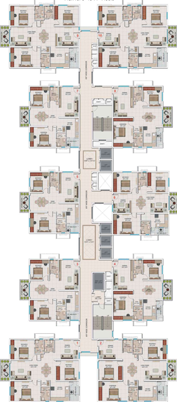 Floor Plan of My Home Mangala in Kondapur, Hyderabad - Image 234