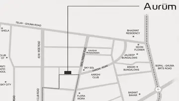 Location of SK Shivana Aurum - Image 122040