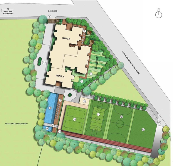 Master Plan of Lodha Solitaire in Mahalaxmi, Mumbai - Image 37384