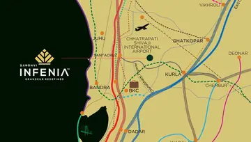 Location of Sanghvi Infenia - Image 37405