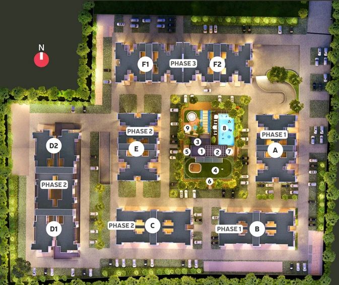 Master Plan of VTP Purvanchal in Wagholi, Pune - Image 25415