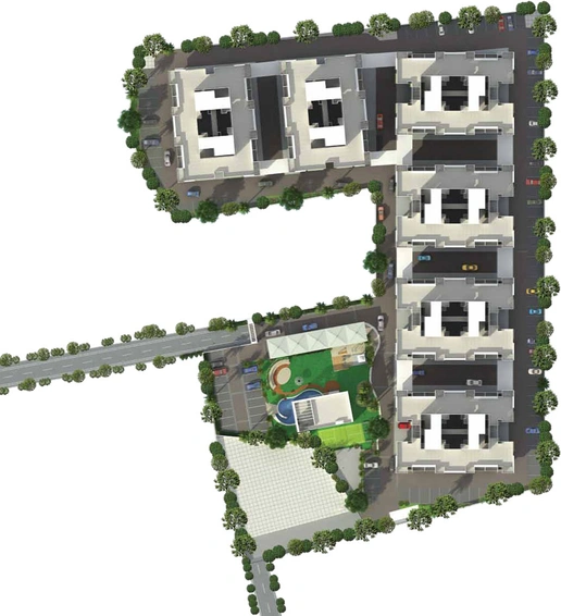 Master Plan of Anshul Ela in Moshi, Pune - Image 25338