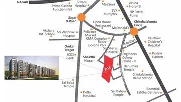 Location of Vasavi Sri Nilayam - Image 53404