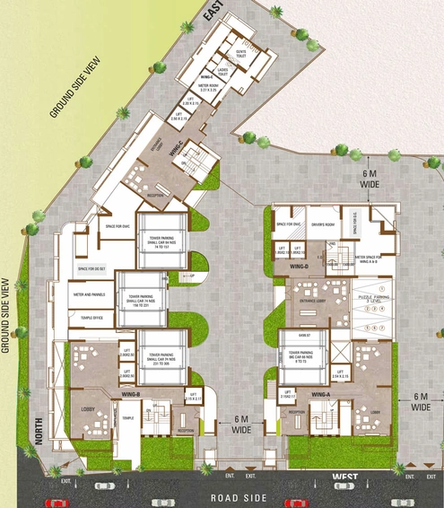 Master Plan of Shri Ganesh Royal Altezza in Ghatkopar East, Mumbai - Image 37971