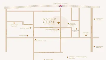 Location of Tomorrow Poonam Celeste - Image 37993