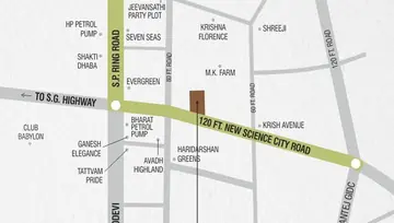 Location of Narnarayan Shivanta - Image 29847