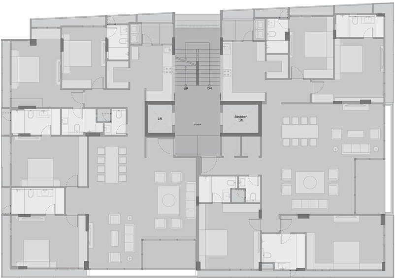 Floor Plan of Saanvi Skydeck Prive in Satellite, Ahmedabad - Image 29869