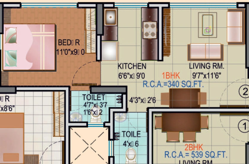 1 BHK Flat in Samarpan Nikunj Vihar in Borivali East, Mumbai - Image 470125
