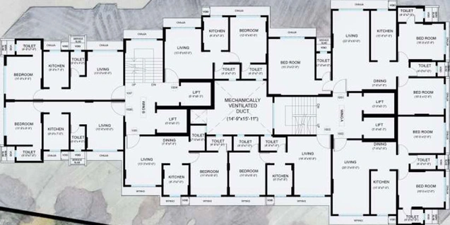 Master Plan of Modi Valley View in Borivali West, Mumbai - Image 38169