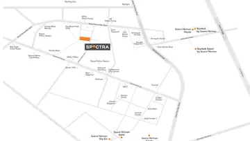 Location of Saanvi Nirman Spectra - Image 122686
