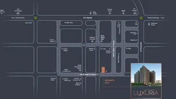 Location of SKJ Siddharth Luxuria - Image 30014