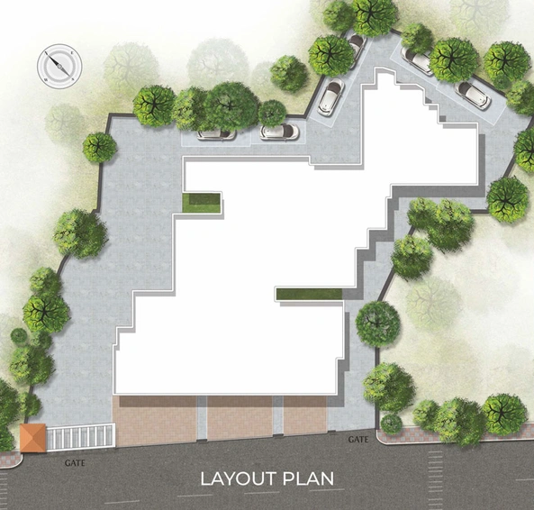 Master Plan of Millionaire Ocean View in Andheri West, Mumbai - Image 91021