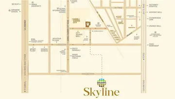 Location of Dharti Sky Line - Image 30194