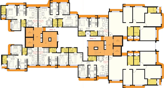 Floor Plan of Chaitanya Anand in Andheri West, Mumbai - Image 38469