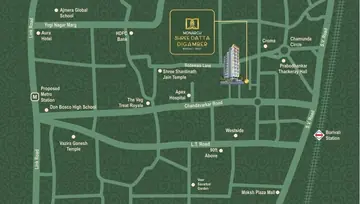 Location of Monarch Shree Datta Digamber - Image 38519