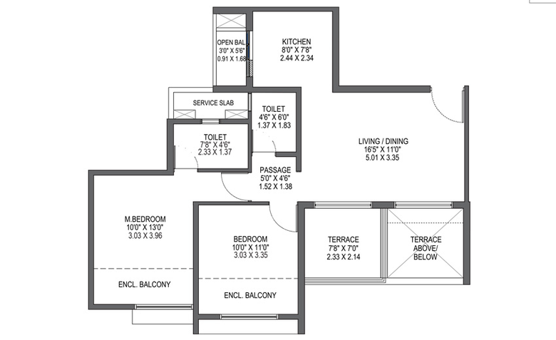 2 BHK Flat in Park Astra in Hinjewadi, Pune - Image 422586