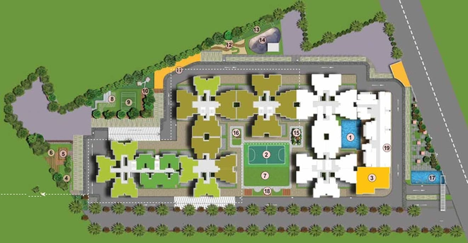 Master Plan of Provident Capella in Whitefield, Bangalore - Image 39799