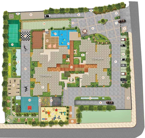 Master Plan of Salarpuria Sattva Signet in Sarjapur, Bangalore - Image 39966